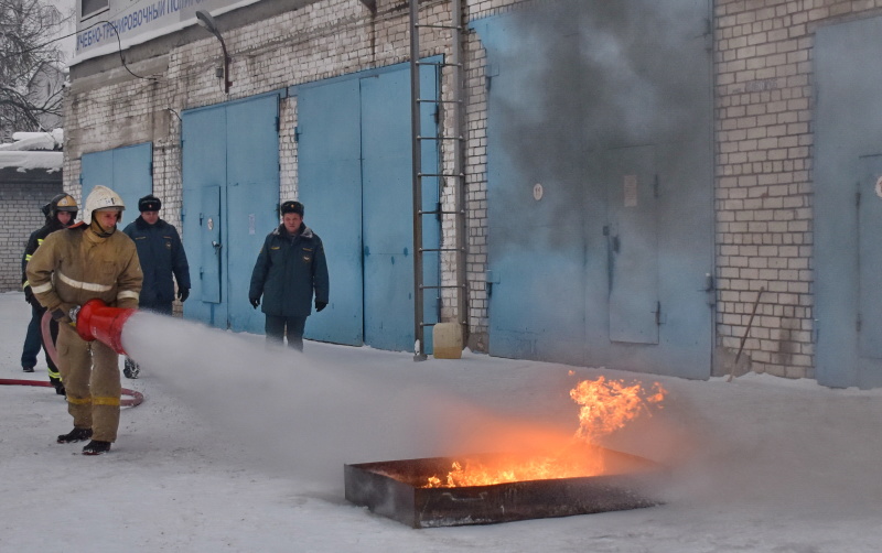 В пожарно-спасательной части №14 города Коврова состоялась благотворительная акция для детей