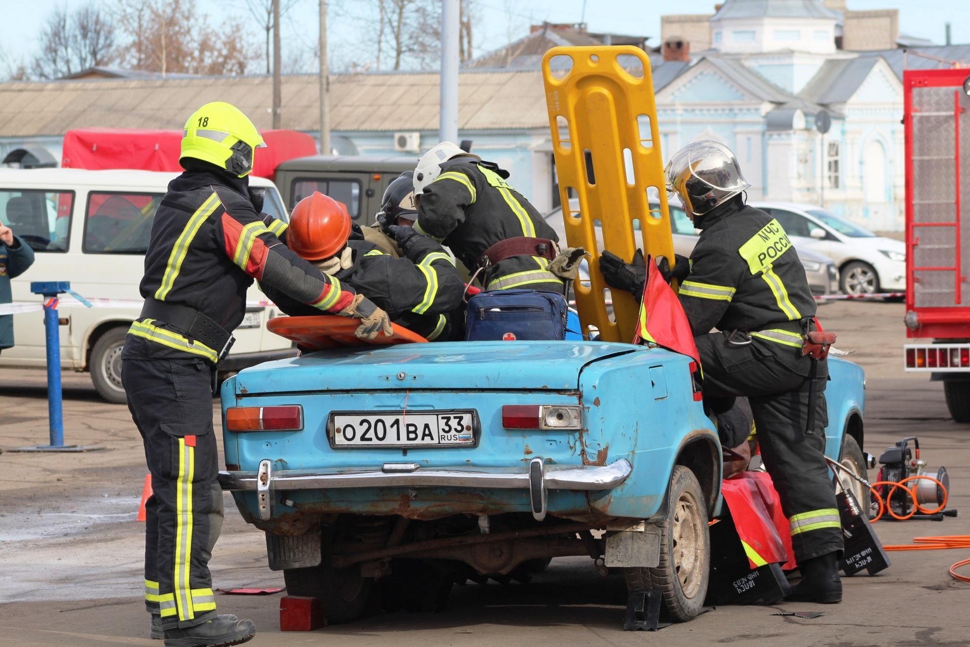 Соревнования по ликвидации последствий дтп