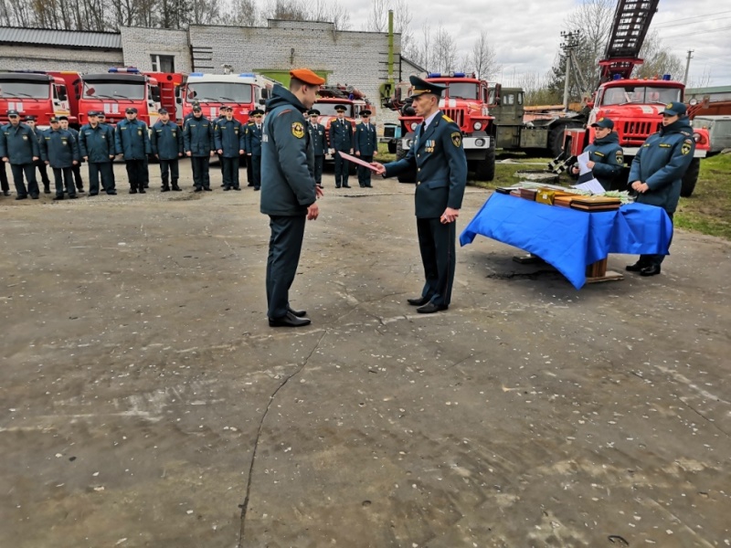 День пожарной охраны-2022: в пожарно-спасательных отрядах Владимирской области прошли торжественные мероприятия