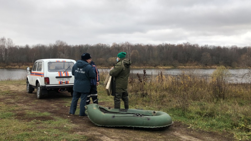 Акция "Тонкий лёд": сотрудники ГИМС и спасатели провели в Ковровском районе разъяснительную работу по правилам поведения на водоёмах в период ледостава