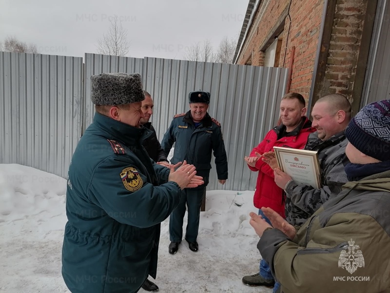 Сотрудники Главного управления провели выездную рабочую встречу в Киржачском районе с добровольными пожарными объединениями и органами местного самоуправления